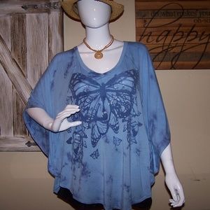 Large Butter Fly Top